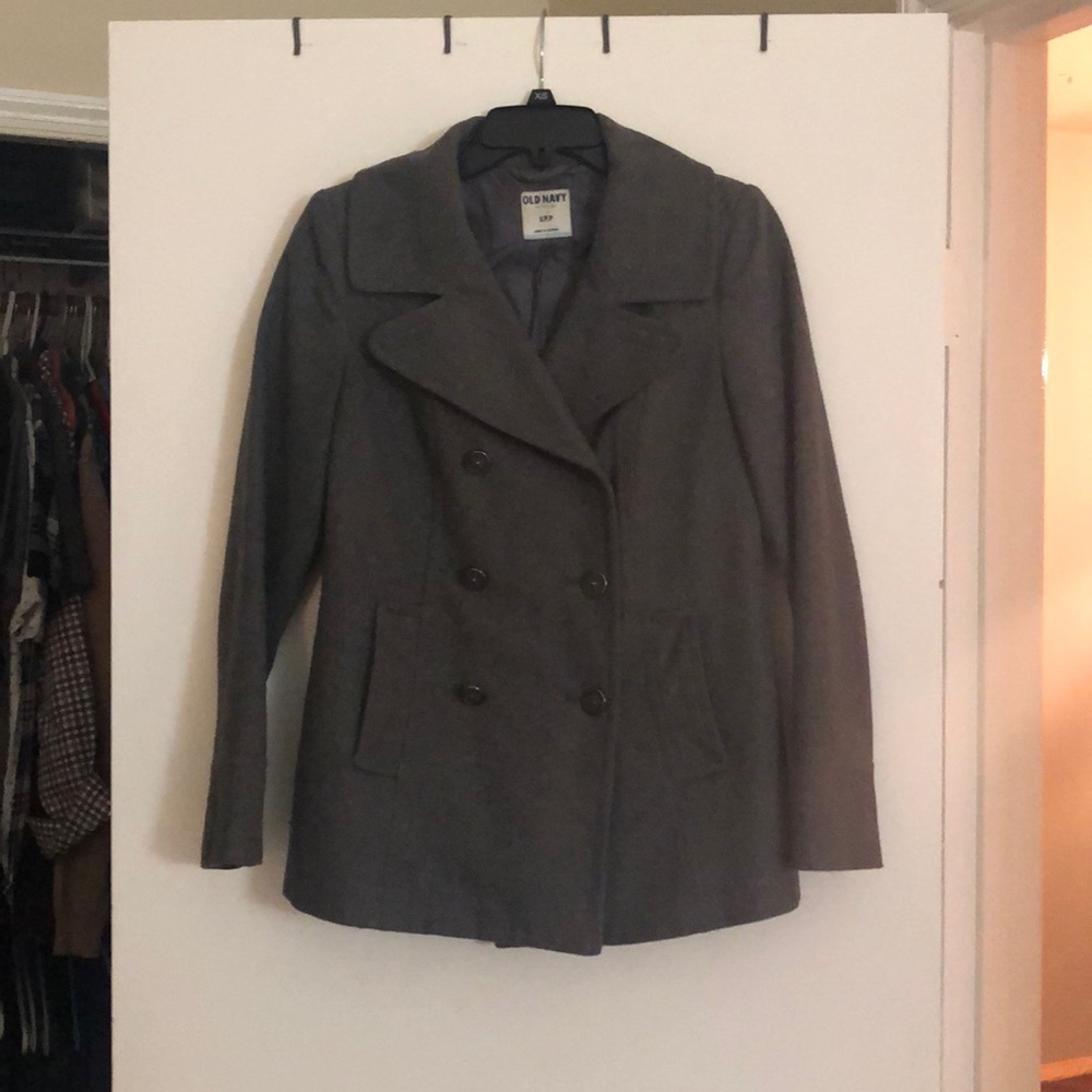 Grey Pea Coat